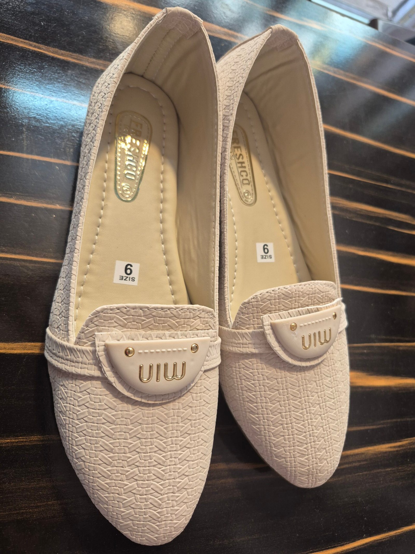 the everyday essential: textured cream pointed toe loafers the everyday essential: textured cream pointed toe loafers