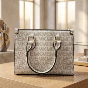 elegant monogram tote bag