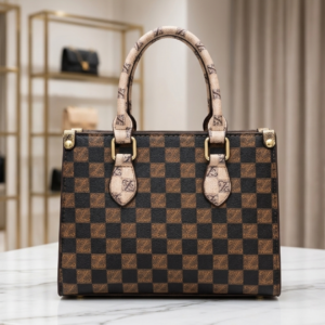 elegant brown tote bag